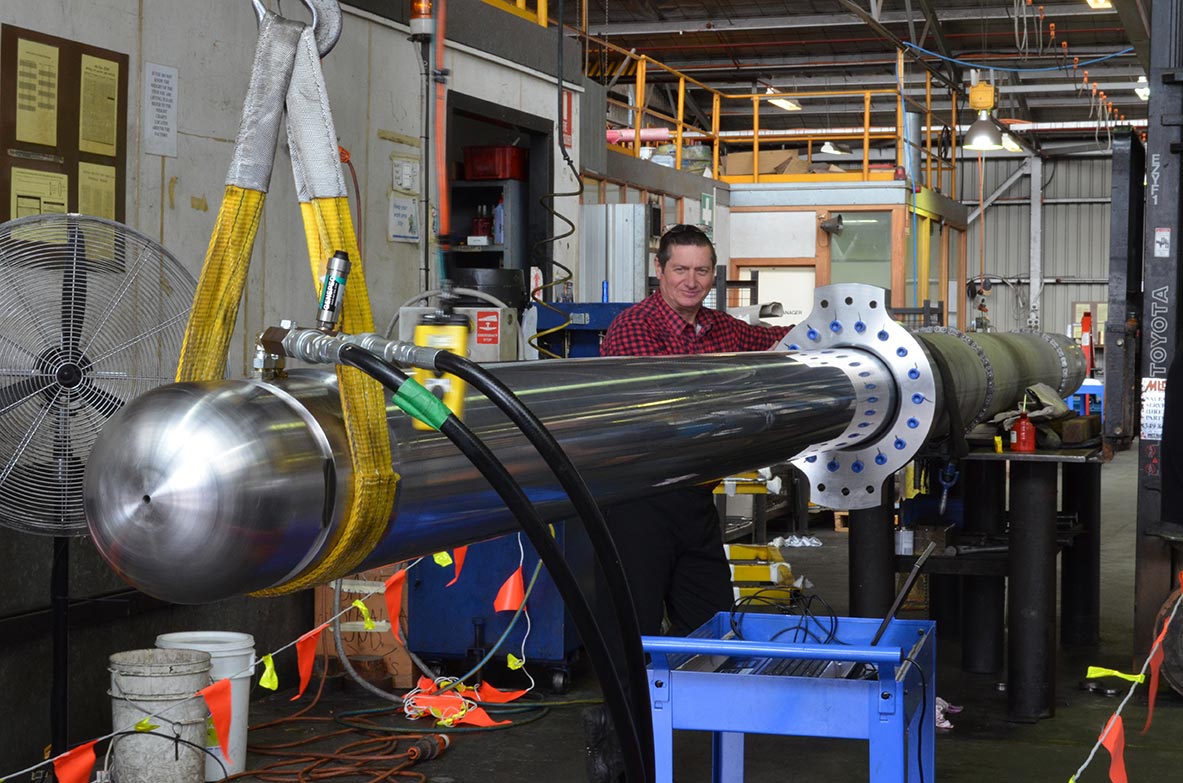 Velocious take delivery of Buckle Initator Cylinders Speciaist